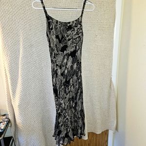 Reversible, spaghetti strap, pattern dress